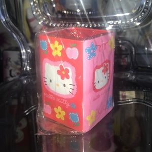 Vintage Japanese 1996 Hello Kitty Tin Cup